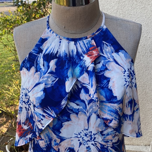 NWOT Charles Henry beautiful floral dress - Picture 4 of 14